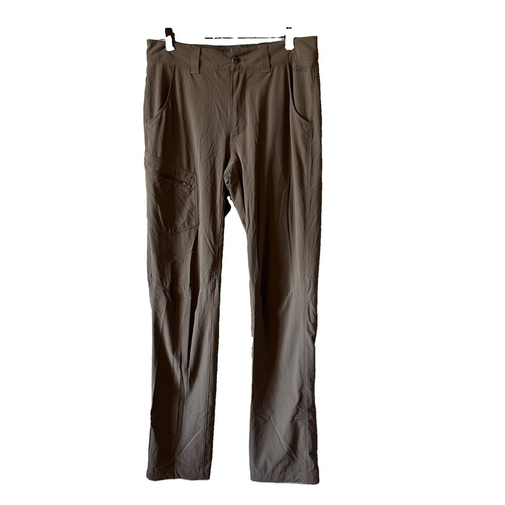 Outdoor Research Men's Brown Hiking Nylon Activewear Pants Size 30